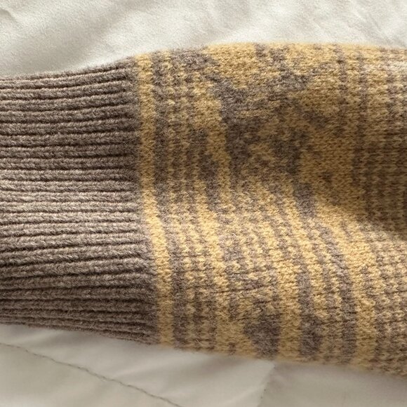 PENDLETON TAN BUFFALO WESTERN AUTHENTIC WOOL MEN'S SWEATER XXL 2XL - RARE!!! - Picture 3 of 9